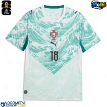 Moški Nogometni dresi Portugalska Pedro Neto #18 Gostujoči SP 2026 Kratek Rokav